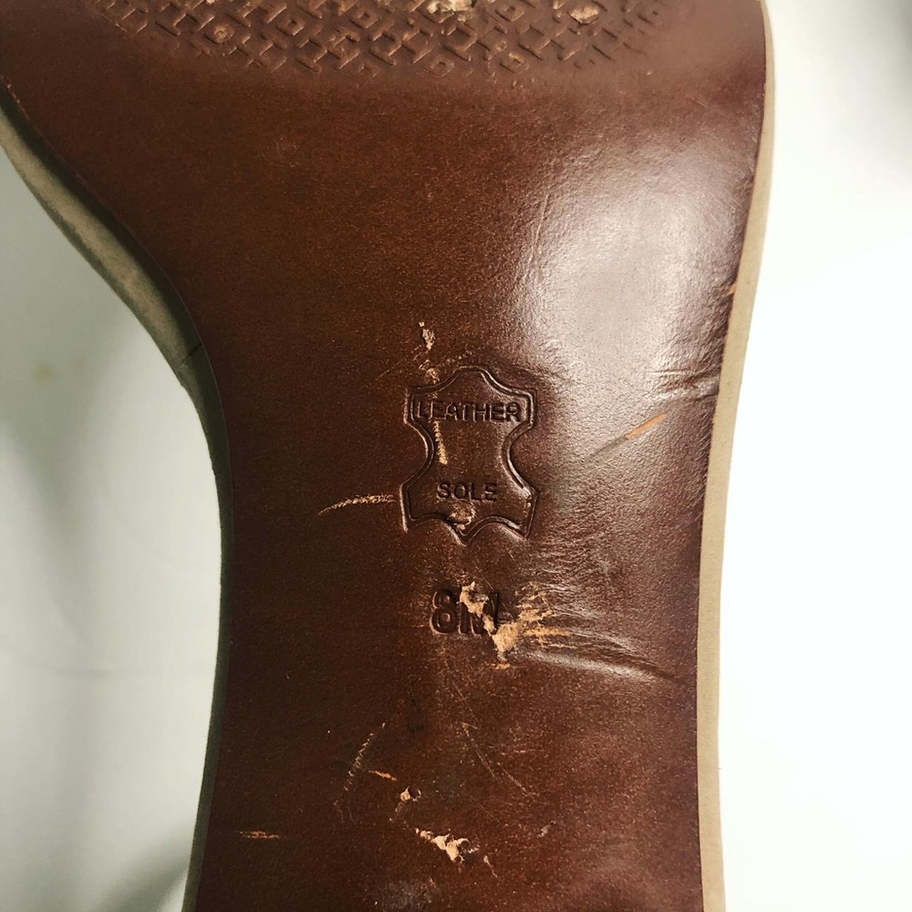 Tory Burch Suede Gabrielle block heel - Picture 6 of 8